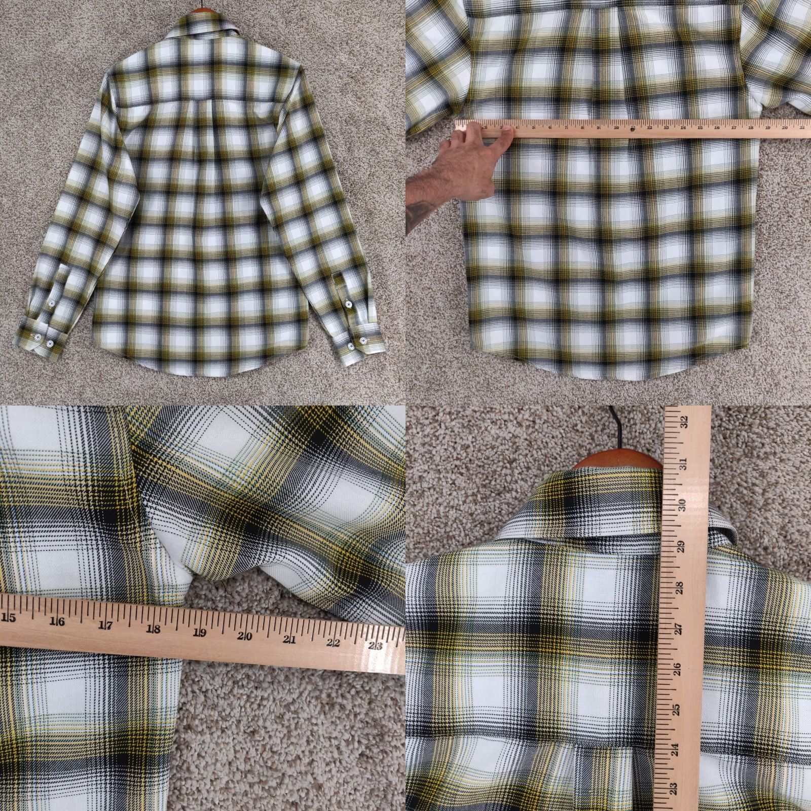 Vintage Dixxon Sublime Shirt Mens XS Plaid Flannel Pearl Snap Long Sleeve Rock Band Size US XS / EU 42 / 0 - 9 Thumbnail