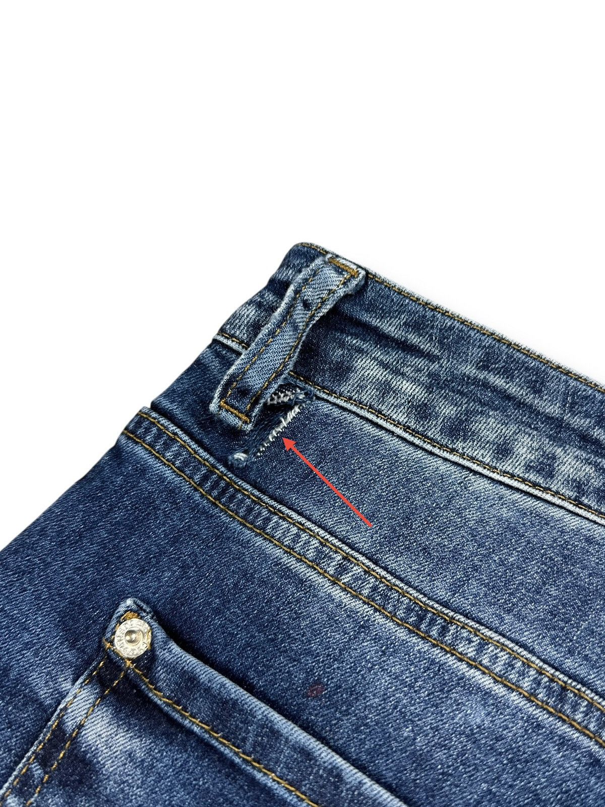 Dsquared2 Dsquared2 Painted Distressed Ripped Skinny Jeans Stratch 54 Size US 38 / EU 54 - 15 Thumbnail