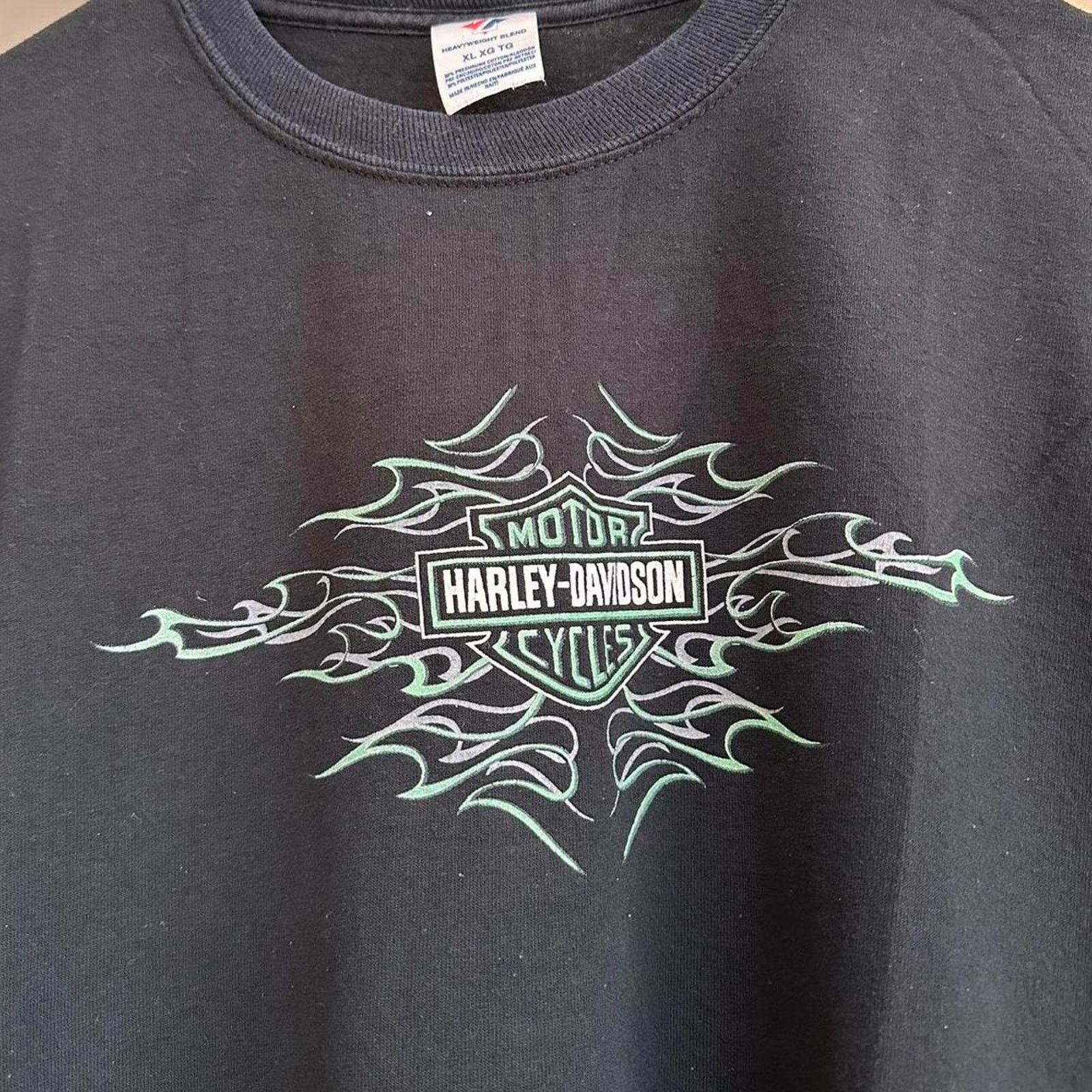 Harley Davidson × Vintage Vintage Harley Davidson Shirt Size US XL / EU 56 / 4 - 3 Thumbnail