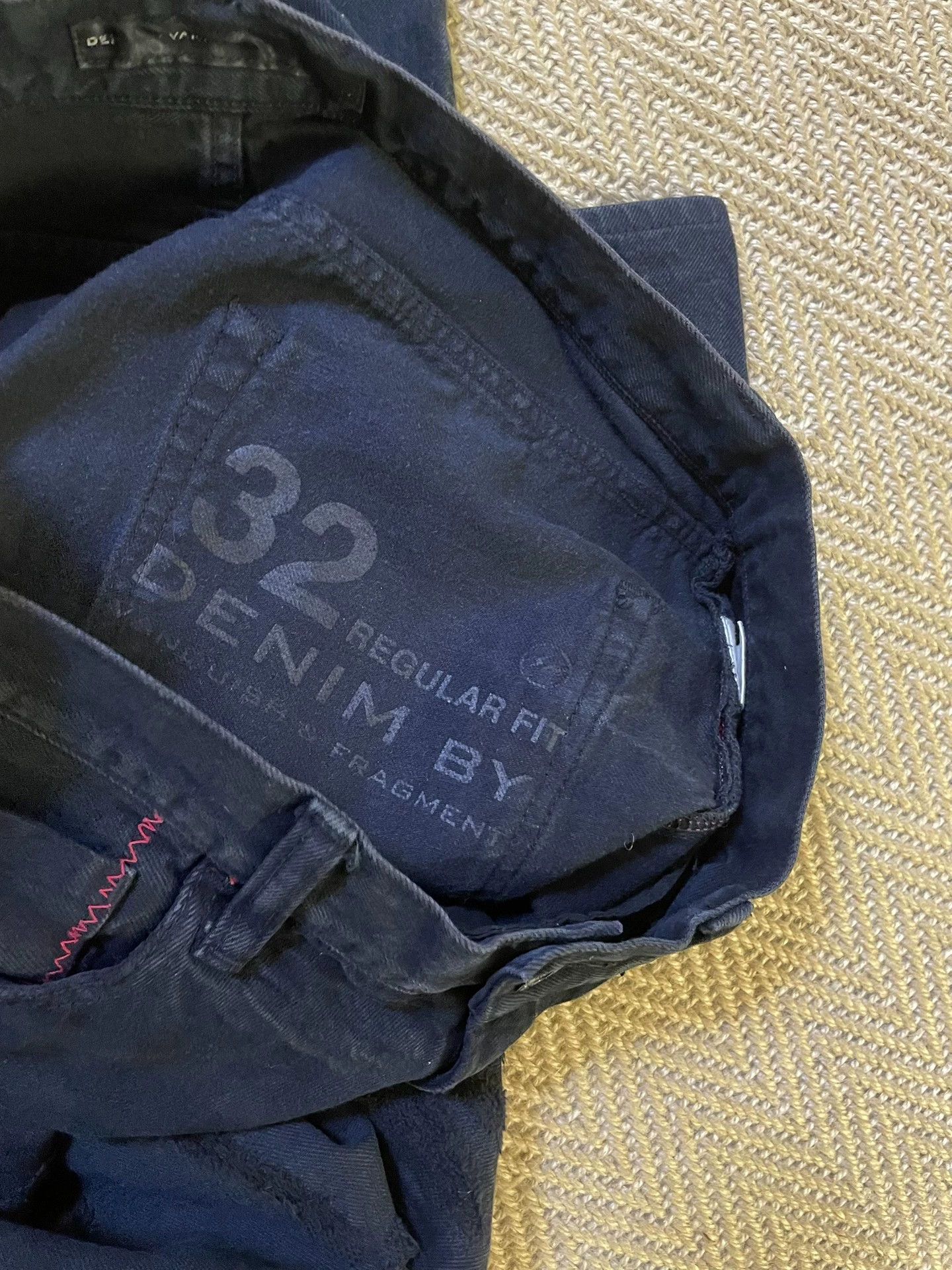 Vanquish VANQUISH x FRAGMENT DISTRESSED WASHED JEANS W32 Size US 32 / EU 48 - 7 Thumbnail