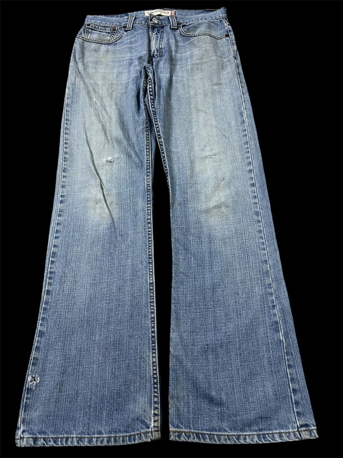 Levi's VINTAGE LEVIS 527 LOW BOOTCUT LIGHT WASH VERY RARE Size US 30 / EU 46 - 1 Thumbnail