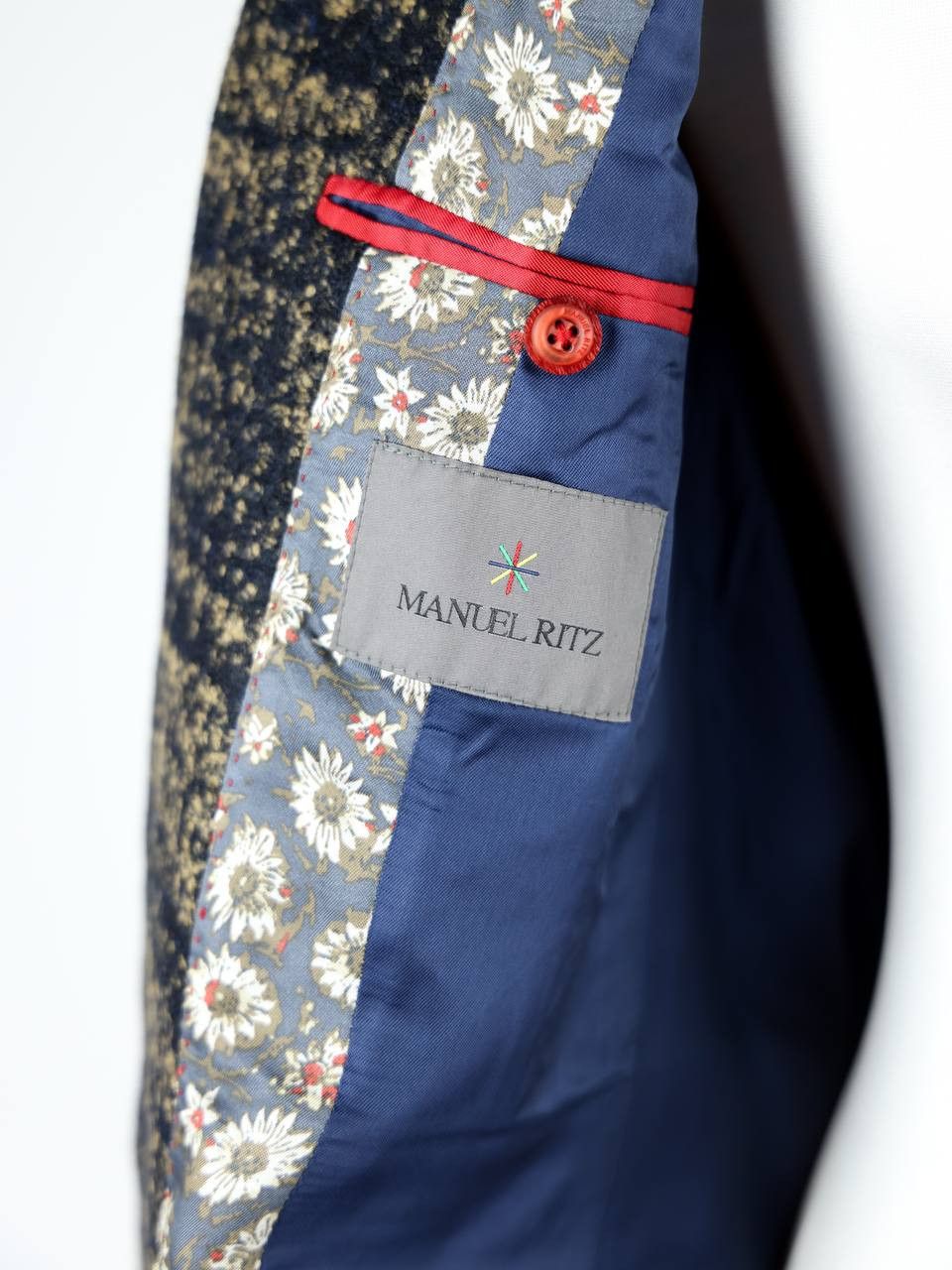 Manuel Ritz MANUEL RITZ Blazer Jacket wool blend Size 50R - 2 Thumbnail