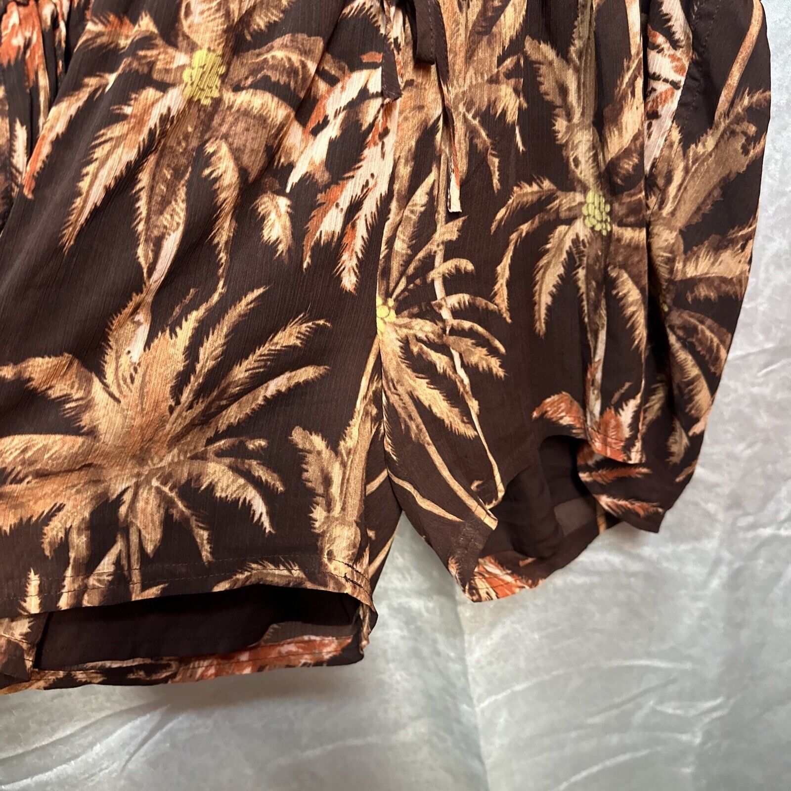 Scotch & Soda Scotch & Soda Fading Roads Tropical Romper Womens L Grunge Size 34" / US 12 / IT 48 - 4 Thumbnail