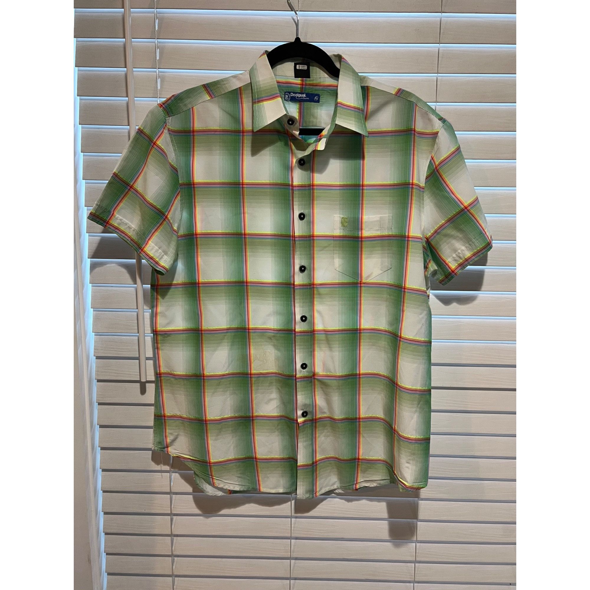 Desigual Desigual Short Sleeve Button Up Shirt - Size XL Size US XL / EU 56 / 4 - 1 Thumbnail