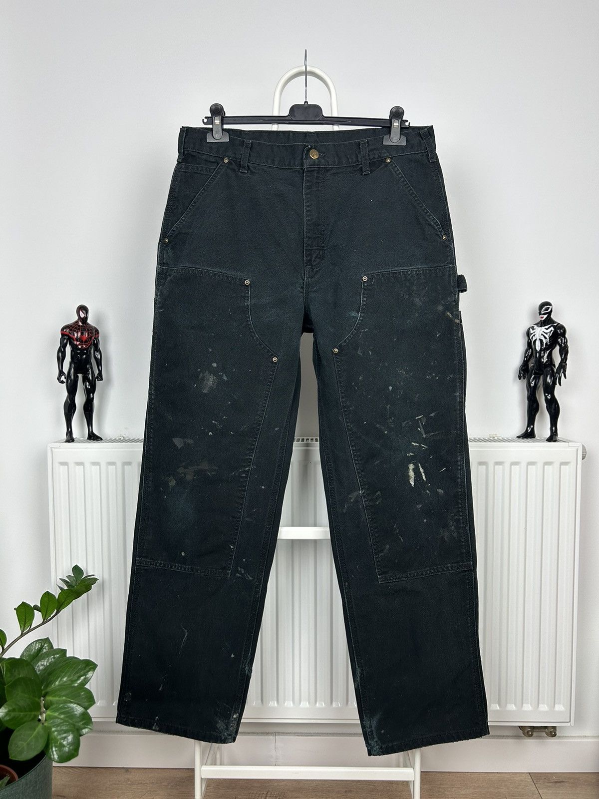 Carhartt × Vintage Distressed Carhartt Double Knee denim Size US 34 / EU 50 - 1 Thumbnail