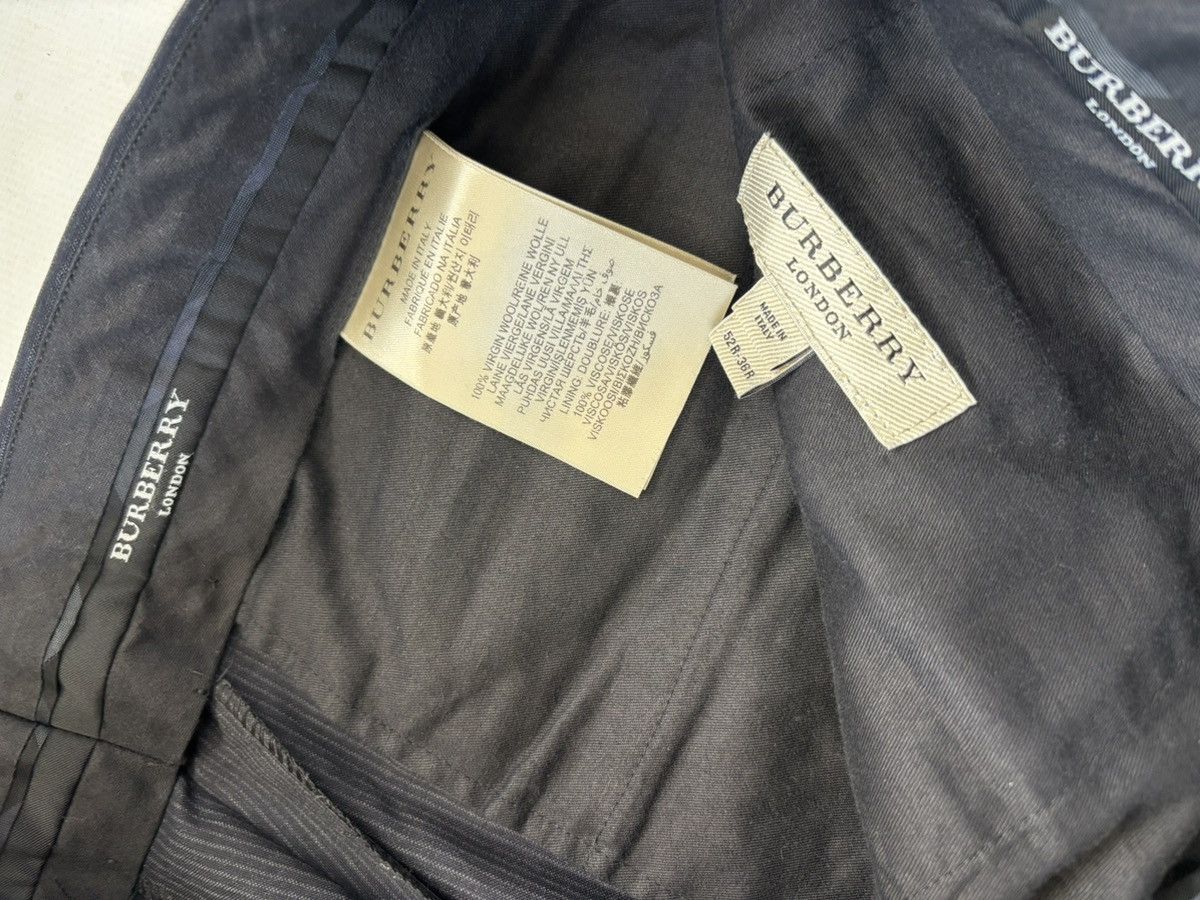 Burberry Burberry Stripe Wool Suit Size 54L - 14 Thumbnail