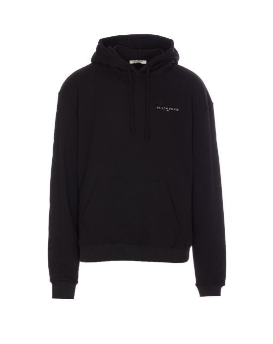 パーカー・フーディ IH NOM UH NIT Men Hoodies NUS25252 009 Black Ih Nom Uh Nit IH NOM UH NIT Men Hoodies NUS25252 009 Black