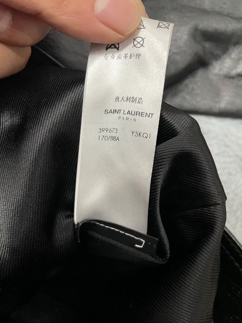 Saint Laurent Paris Saint Laurent Paris Leather jacket-2506 Size US M / EU 48-50 / 2 - 3 Thumbnail