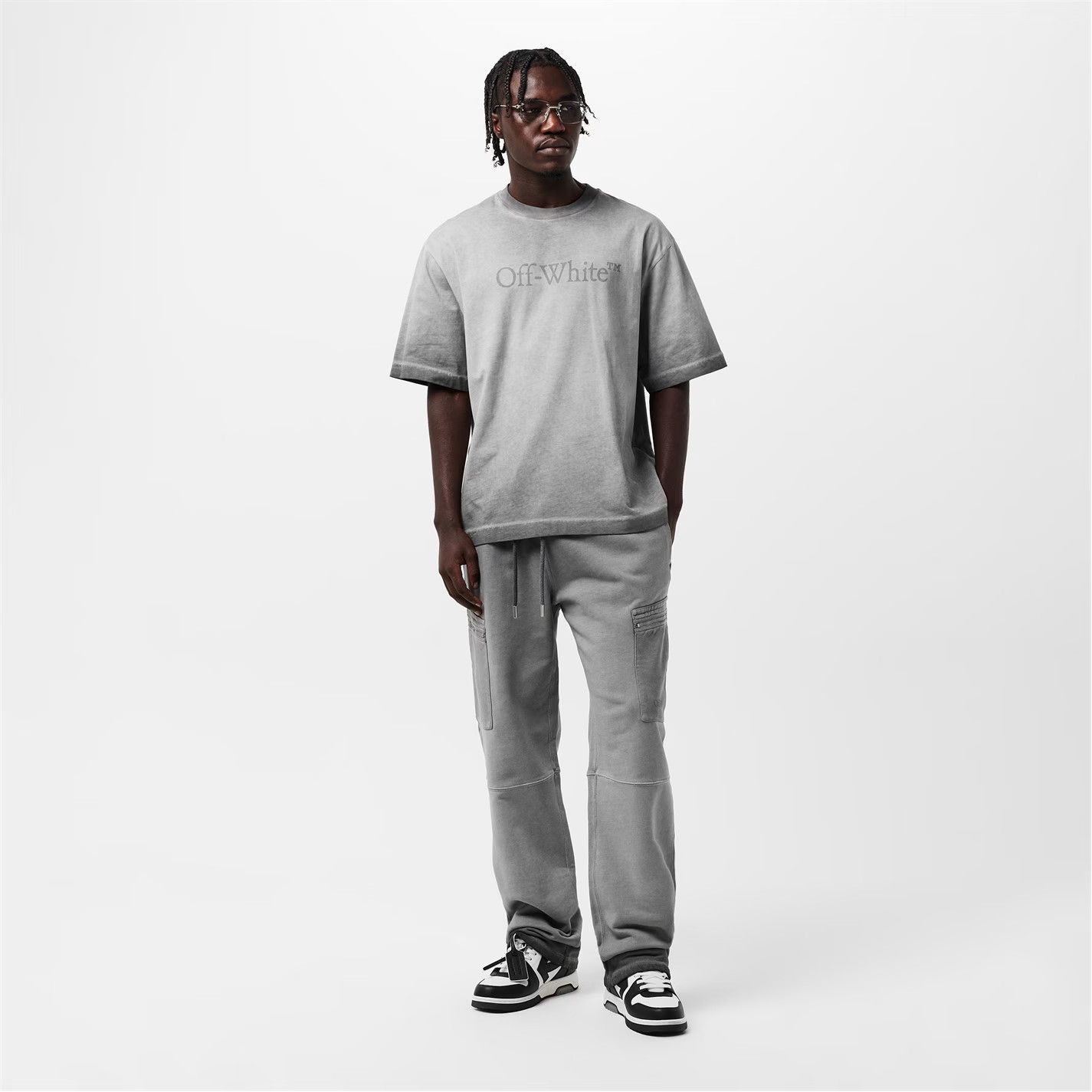 Off-White o1g2r1mq0226 Laundry Regular Fit T-Shirt In Gray Size US S / EU 44-46 / 1 - 6 Thumbnail