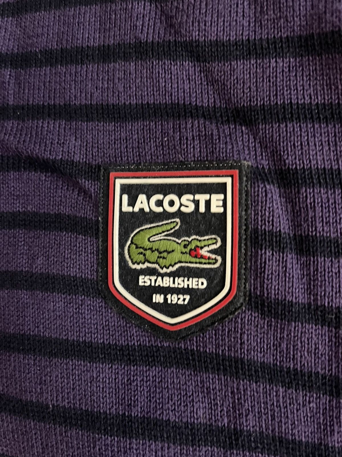 Lacoste Lacoste Crocodile Tennis Pullover Sweater Size XL/7 $165 Size US XL / EU 56 / 4 - 2 Thumbnail