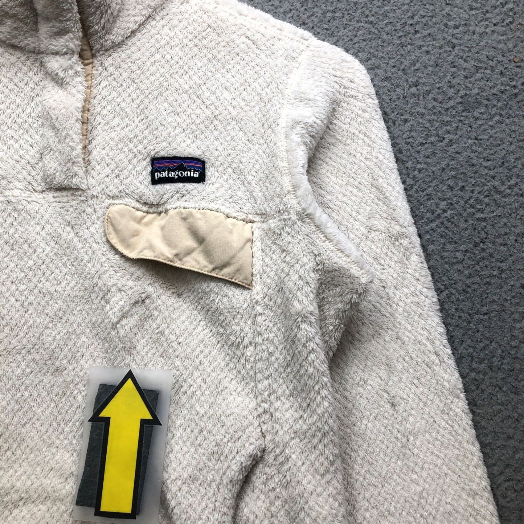 Patagonia Patagonia Pullover Sweater Womens XS Mock Neck Logo White Size XS / US 0-2 / IT 36-38 - 4 Thumbnail