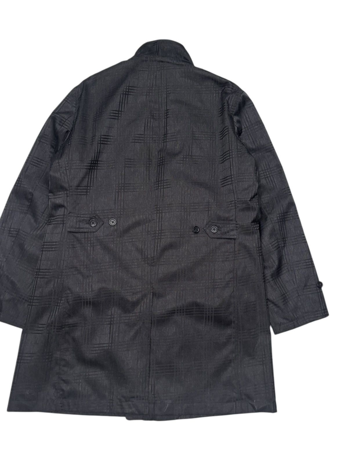 Yohji Yamamoto 🔥D'HOMME A HOMME JAPAN PLAID WINTER COAT WITH DOWN LINER Size US L / EU 52-54 / 3 - 8 Thumbnail