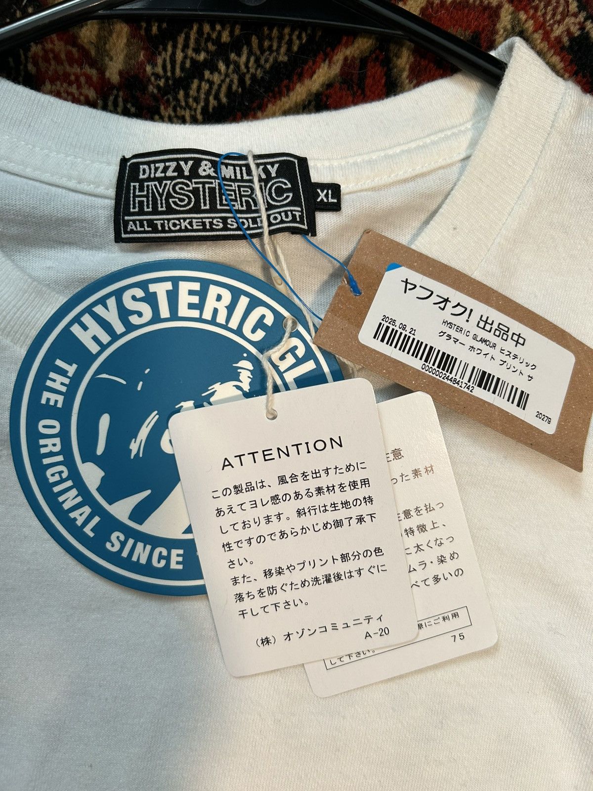 Hysteric Glamour Hysteric Glamour hotter than hell t shirt Size US XL / EU 56 / 4 - 5 Thumbnail