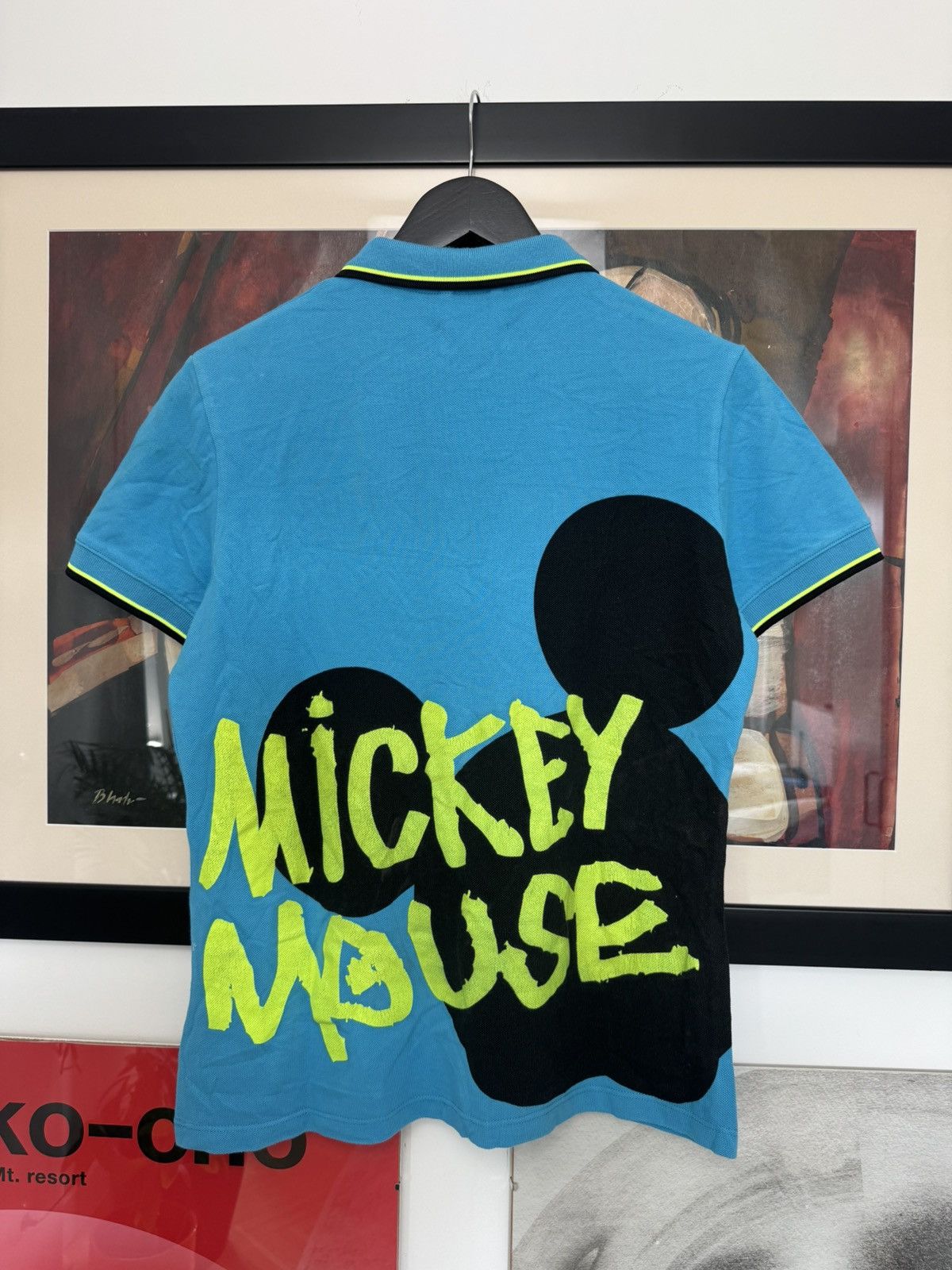 Iceberg Iceberg Disney Mickey Mouse Polo Shirt Vintage Avant Garde Size US M / EU 48-50 / 2 - 2 Thumbnail