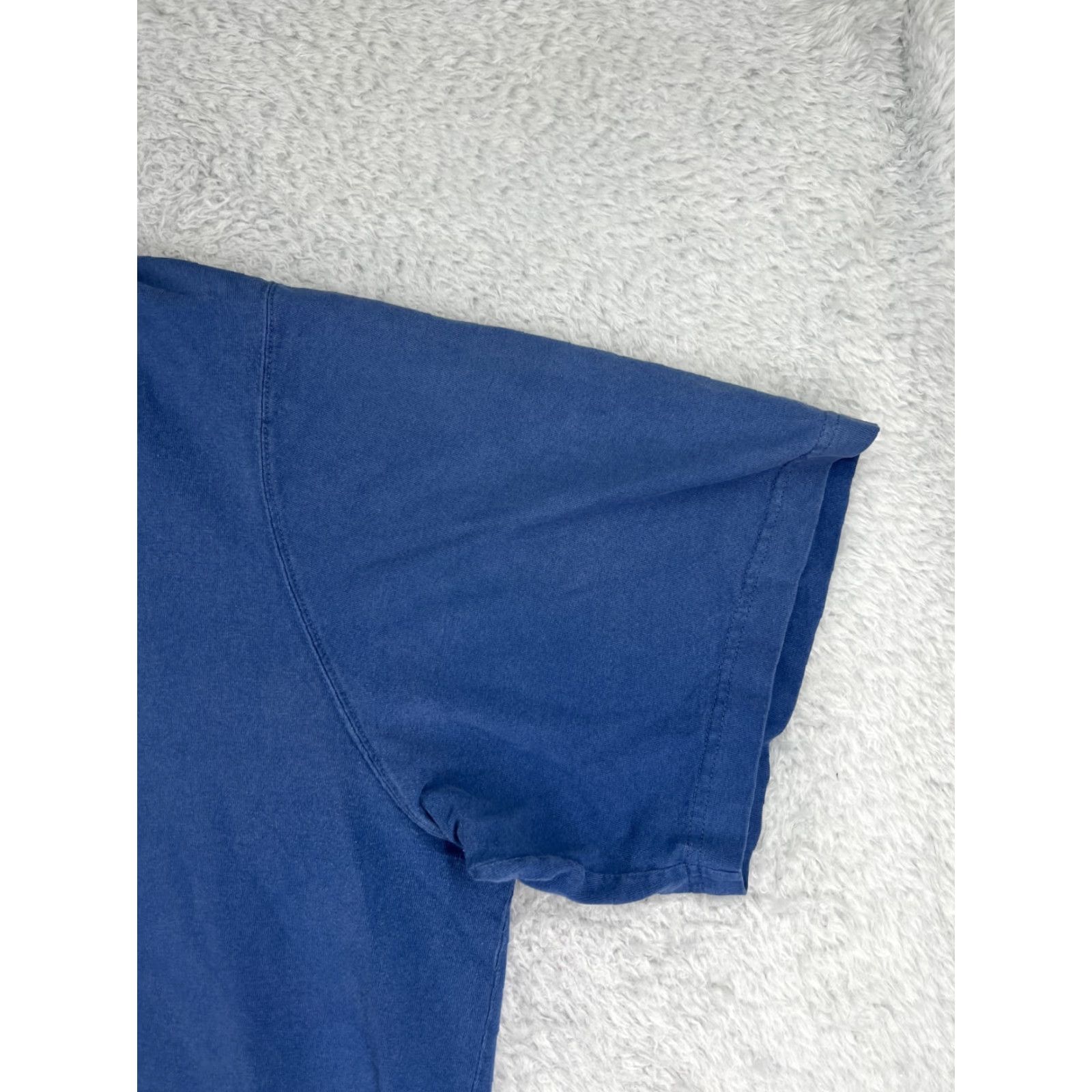 Carhartt Carhartt Shirt Men 4XL Blue Short Sleeve Crew Neck 100% Cotton T-Shirt Modern Work Logo Embroidered Size US XXL / EU 58 / 5 - 7 Thumbnail