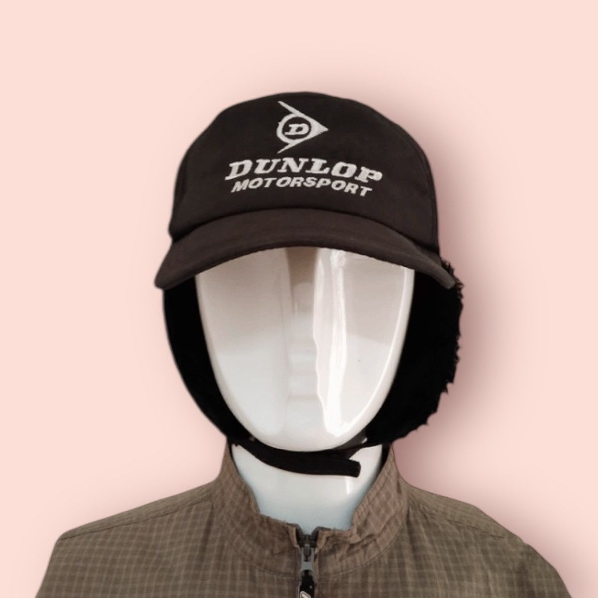 Dunlop VINTAGE DUNLOP RACING EARMUFFS HAT Size ONE SIZE - 1 Thumbnail