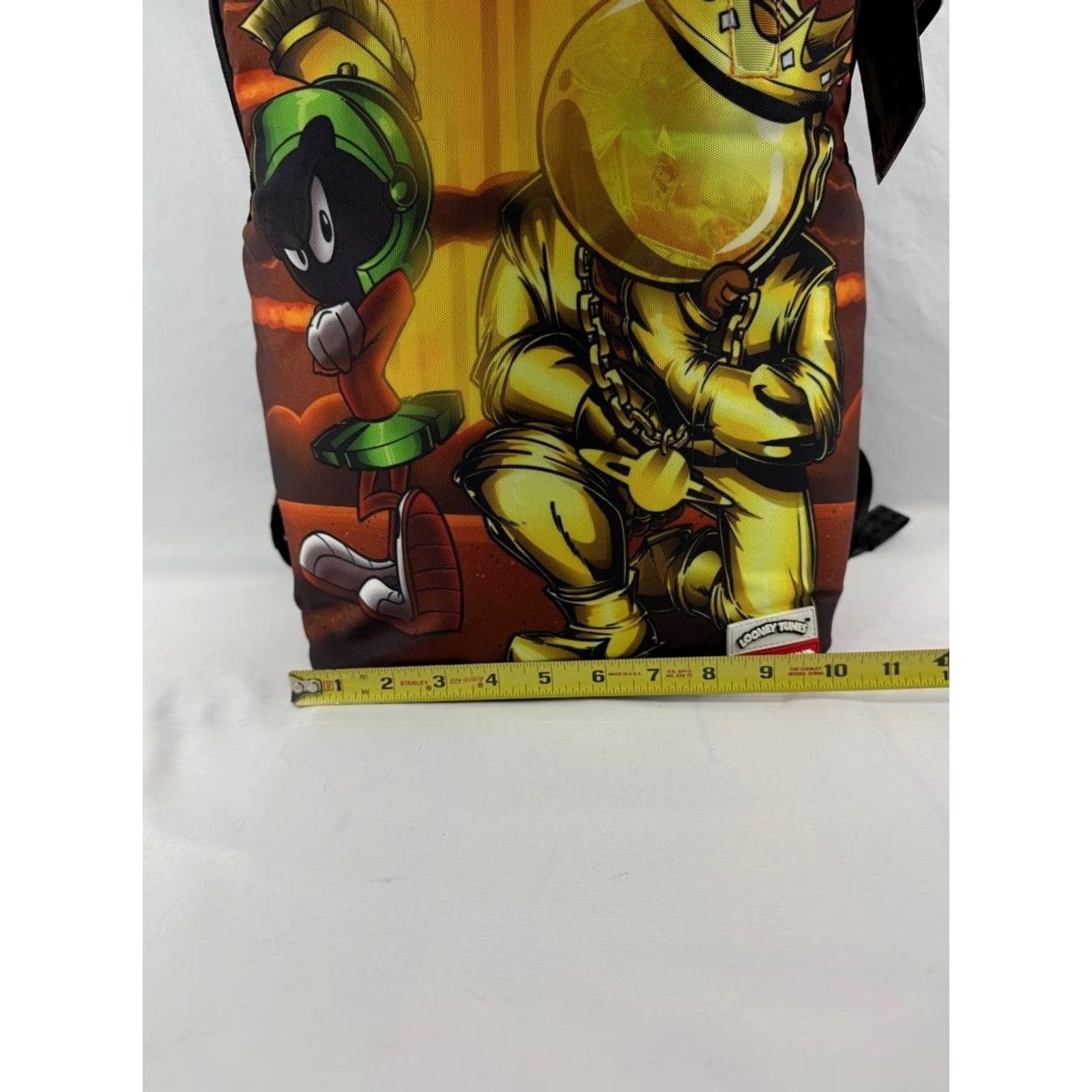 Sprayground Sprayground Looney Tunes Marvin Vs Astromane Creative Outcast Backpack Mens Backpack Multicolor Polyester Size ONE SIZE - 7 Thumbnail