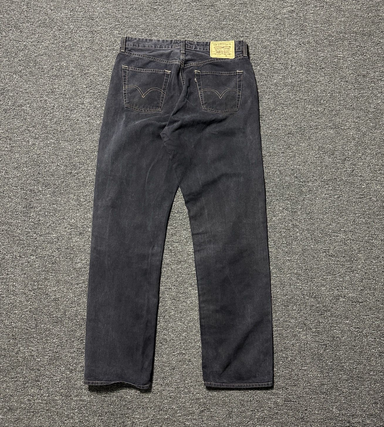 Levi's Vintage 90s Levi’s 417 jeans dark denim faded size 34x32 Size US 34 / EU 50 - 1 Thumbnail
