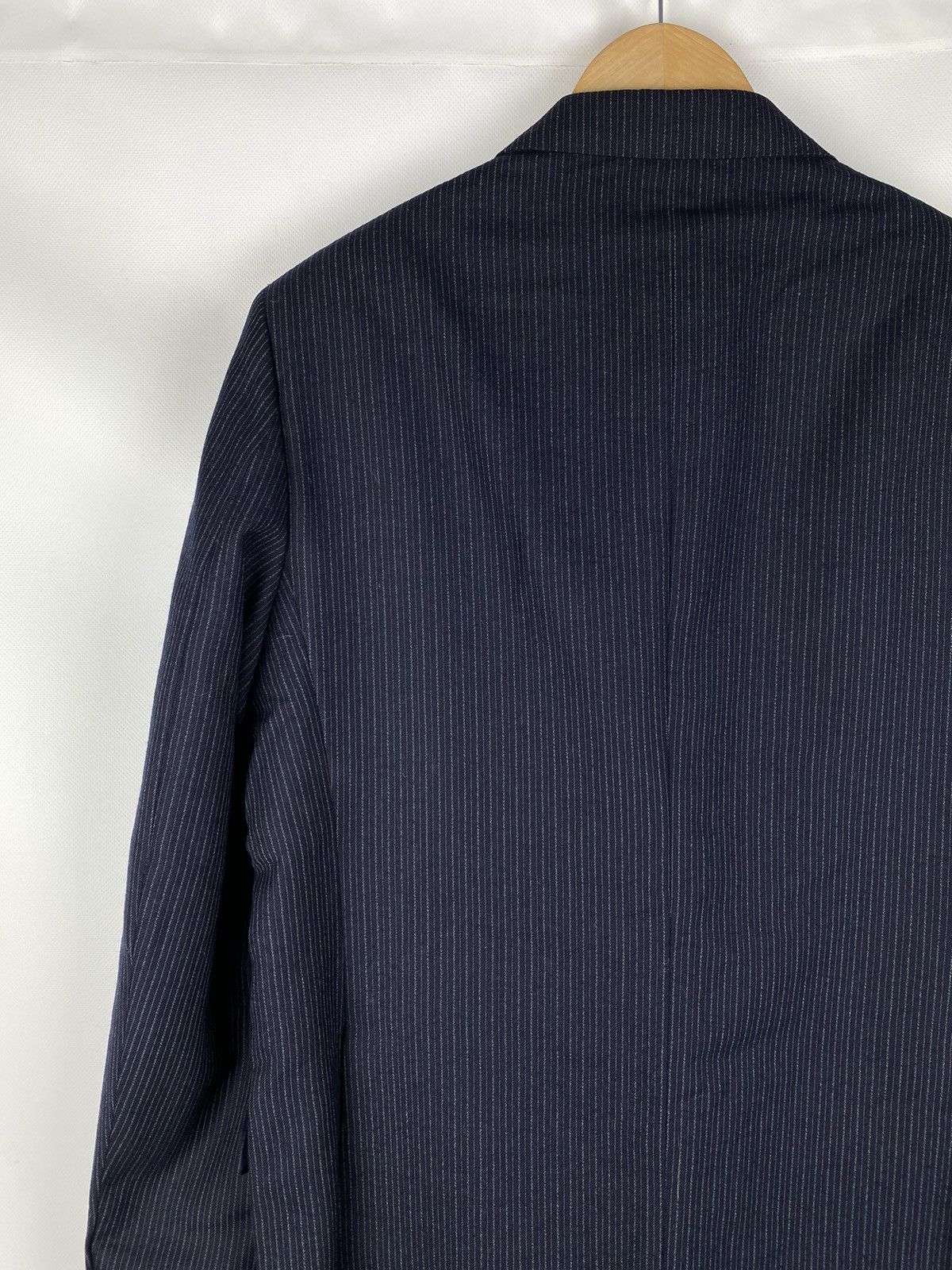 Christian Dior Monsieur × Dior × Vintage Christian Dior Monsieur vintage wool striped blazer jacket Size 44R - 15 Thumbnail