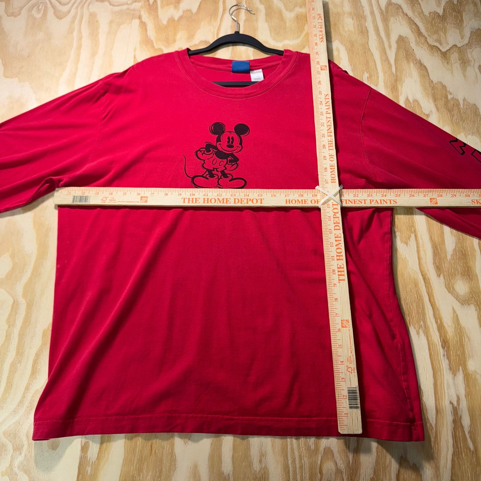 Disney Vintage Y2K Mickey Mouse cartoon animated 2000s LS t-shirt Size US XL / EU 56 / 4 - 4 Thumbnail
