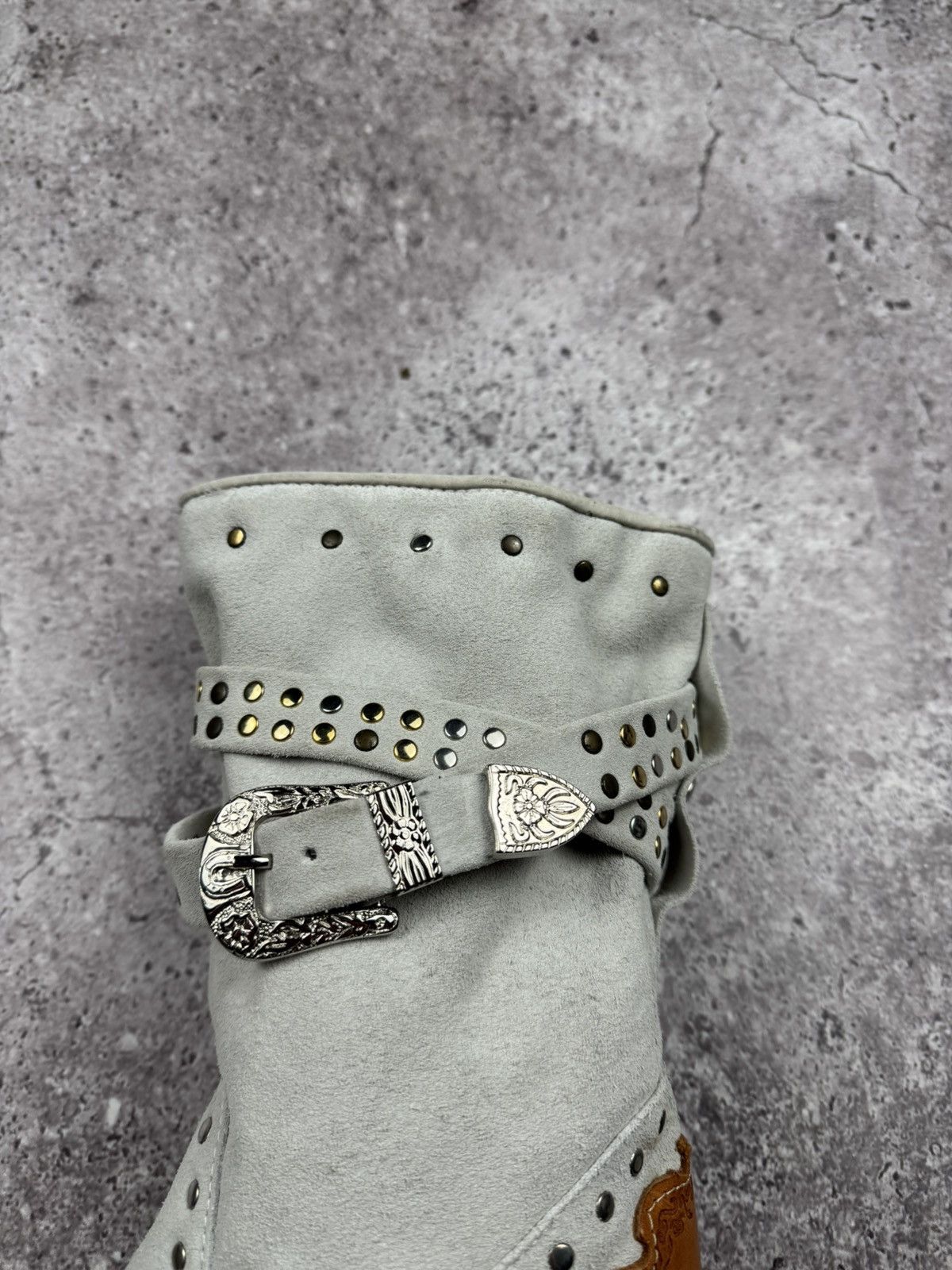 Japanese Brand To be Fashion Y2K Suede Japanesse Glamour Vintage Boots Rare Size US 6 / IT 36 - 10 Thumbnail