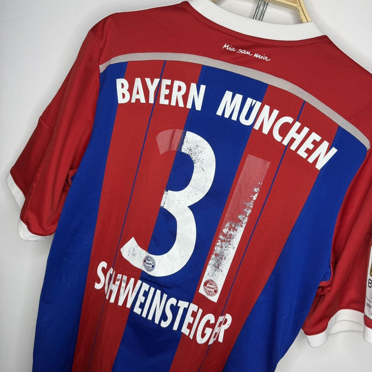 Adidas Adidas Bayern Munich Bastian Schweinsteiger Soccer Jersey Size US M / EU 48-50 / 2 - 10 Thumbnail