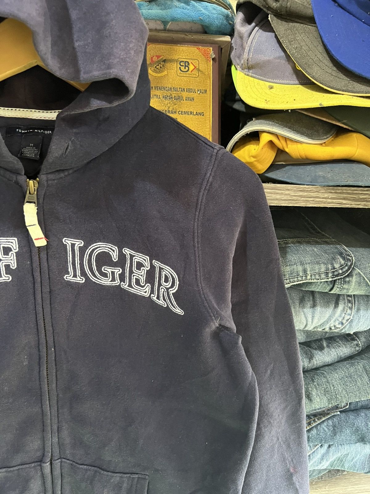 Tommy Hilfiger 🔥Tommy Hilfiger Zipper Hoodie Size M / US 6-8 / IT 42-44 - 6 Thumbnail