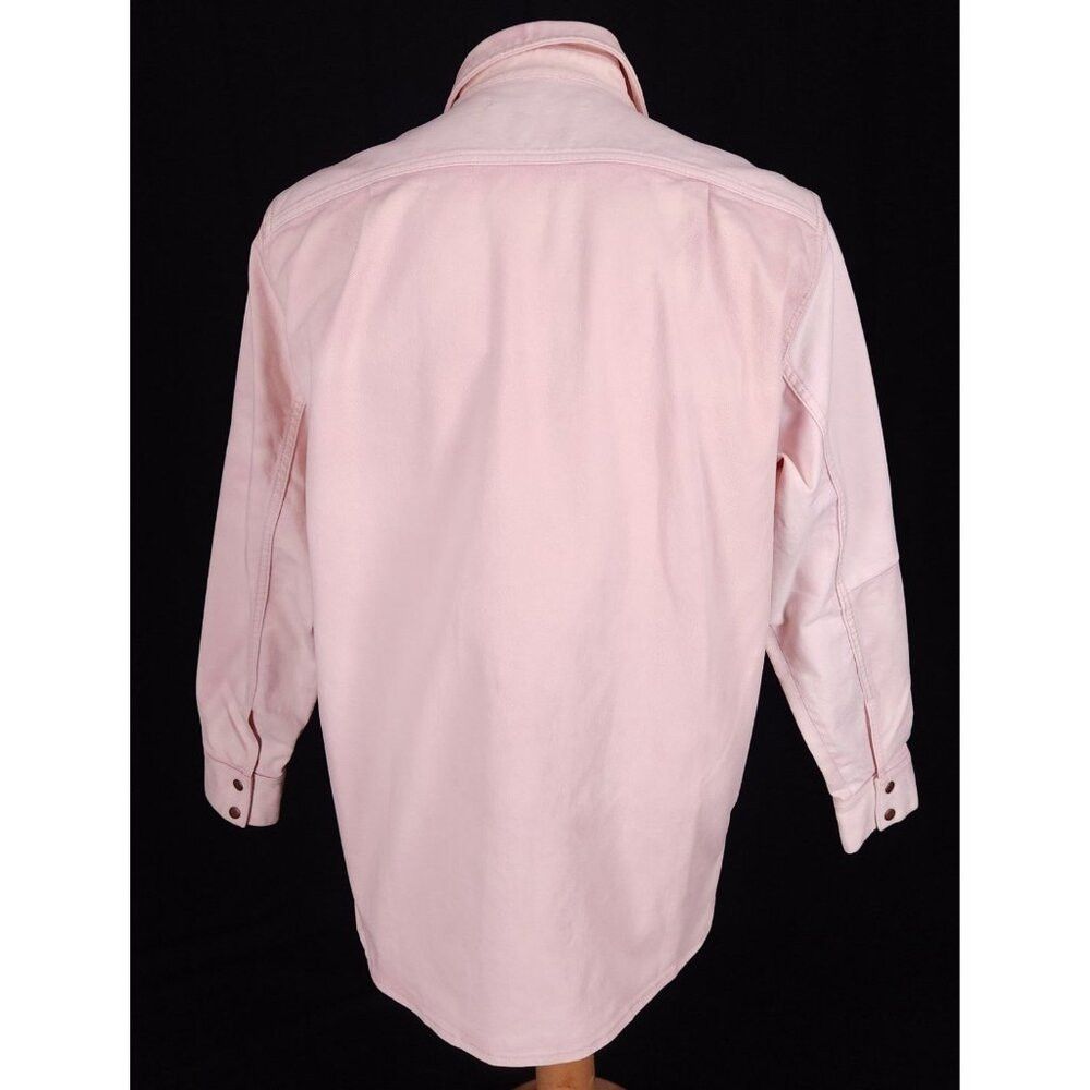 Acne Studios Acne Studios Panelled Denim Overshirt XS Mens Jacket Pink Size US XS / EU 42 / 0 - 8 Thumbnail