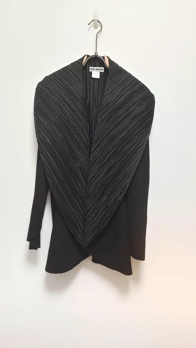 Issey Miyake Issey Miyake A black vintage mainline heavyweight silhouet Size M / US 6-8 / IT 42-44 - 6 Thumbnail