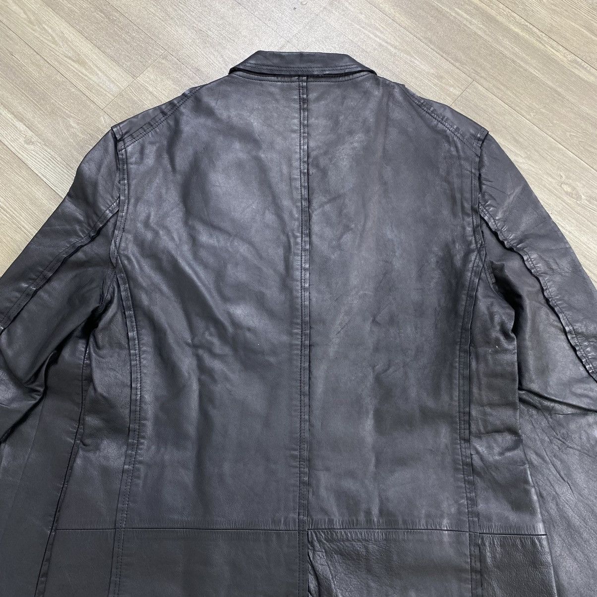 Comme des Garcons Homme AW2001 Archive Comme des Garçons Homme Plus Leather Jacket Size US S / EU 44-46 / 1 - 18 Thumbnail