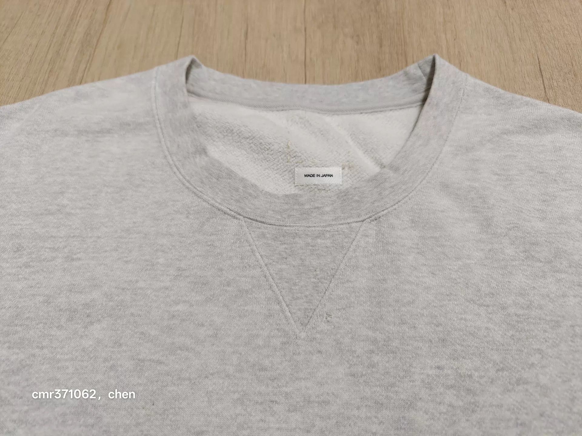 Visvim VISVIM 22SS AMPLUS CRASH Crew HS Distressed Grey3 Size US L / EU 52-54 / 3 - 2 Thumbnail