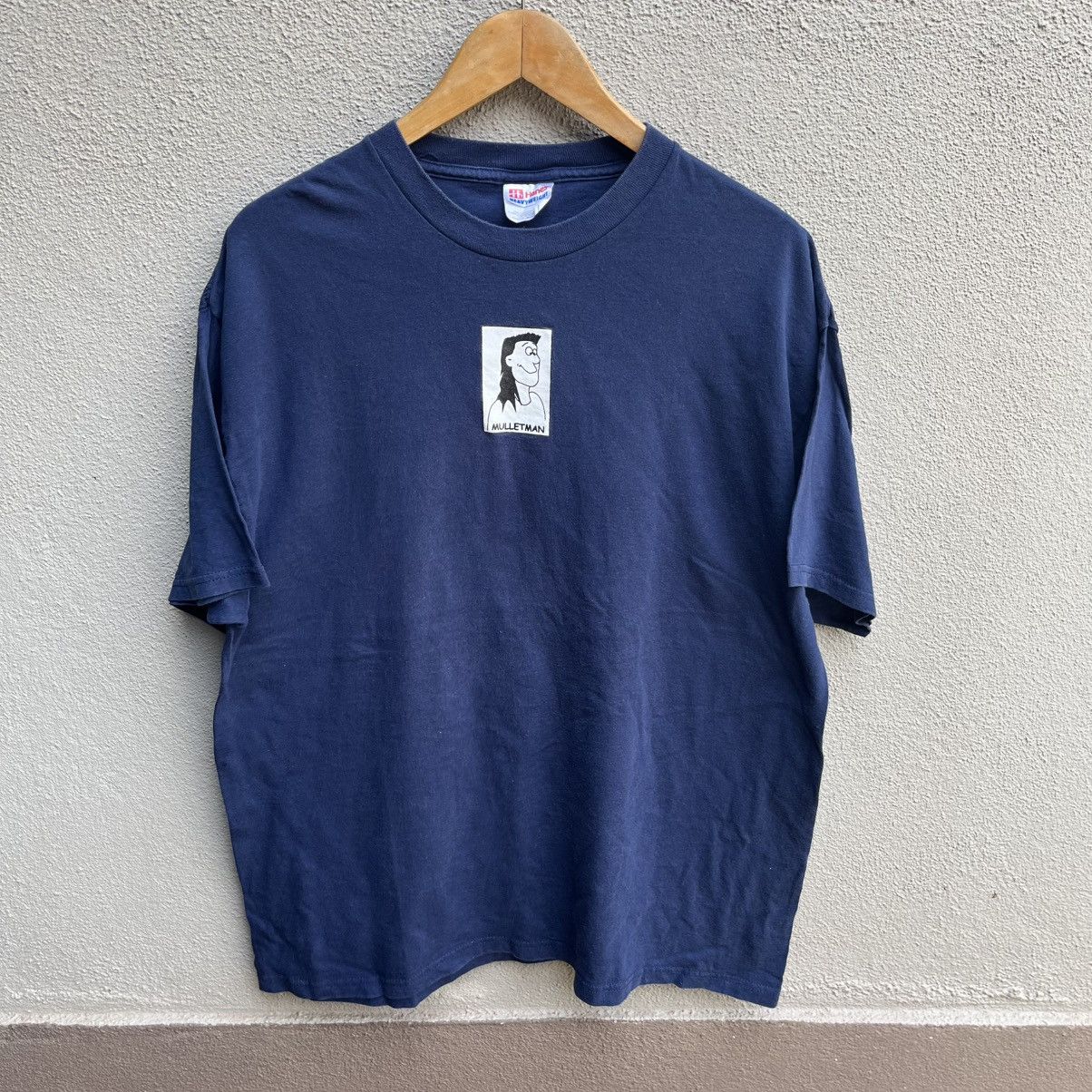 Vintage Vintage MULLETMAN graphic tee hairstyle Size US XL / EU 56 / 4 - 1 Thumbnail