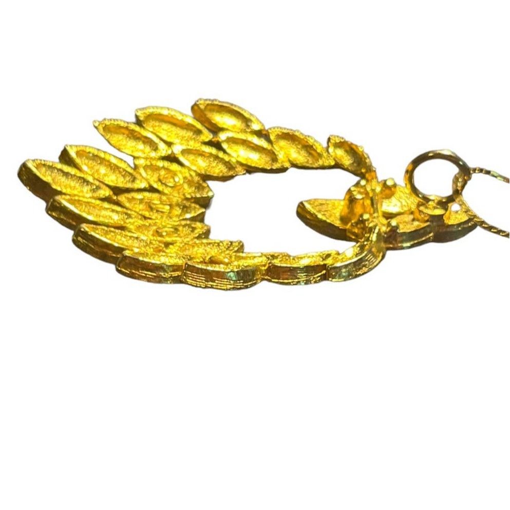 Dolce & Gabbana Dolce & Gabbana Cream Enamel Chandelier Pendant Gold Tone Size ONE SIZE - 7 Thumbnail