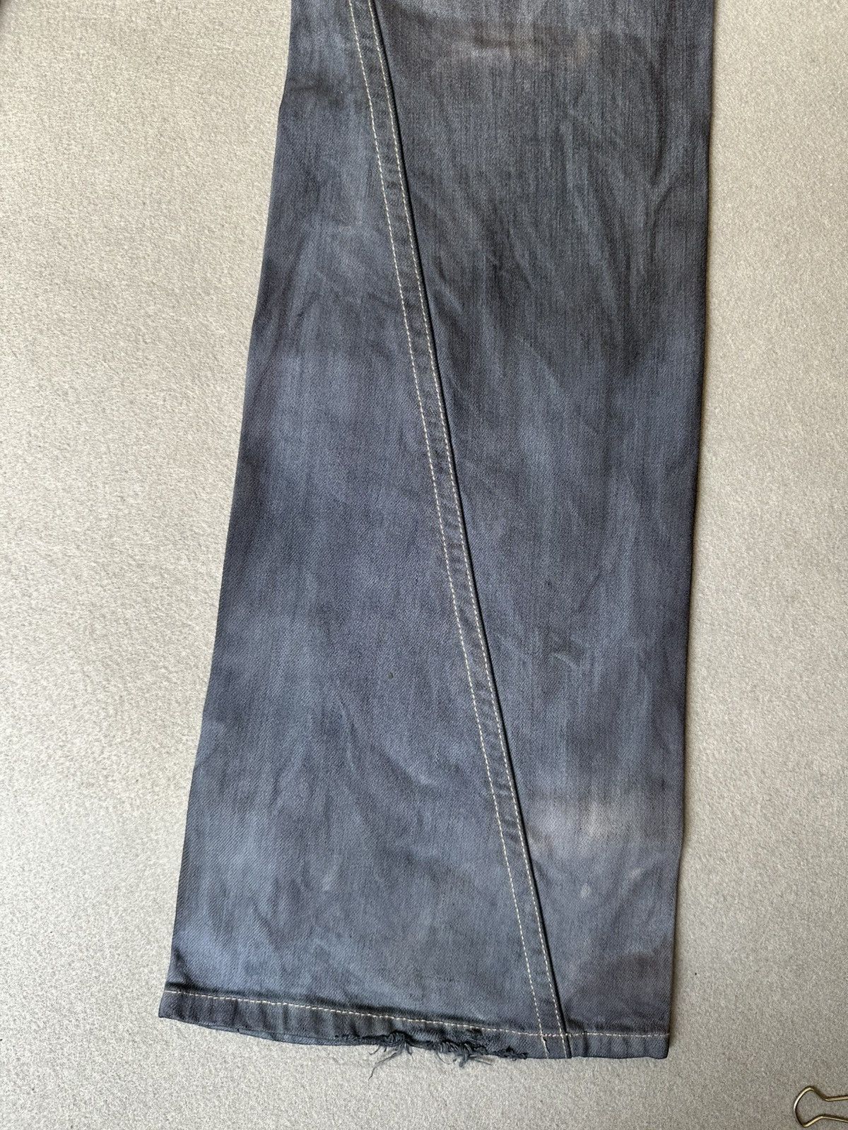 FLARE Tornado Mart Hand Dyed Denim