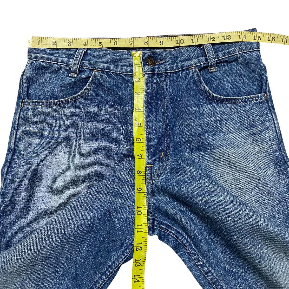 Orslow Orslow Denim Flare Jeans Washed Blue Hedi Slimane Size US 30 / EU 46 - 15 Thumbnail