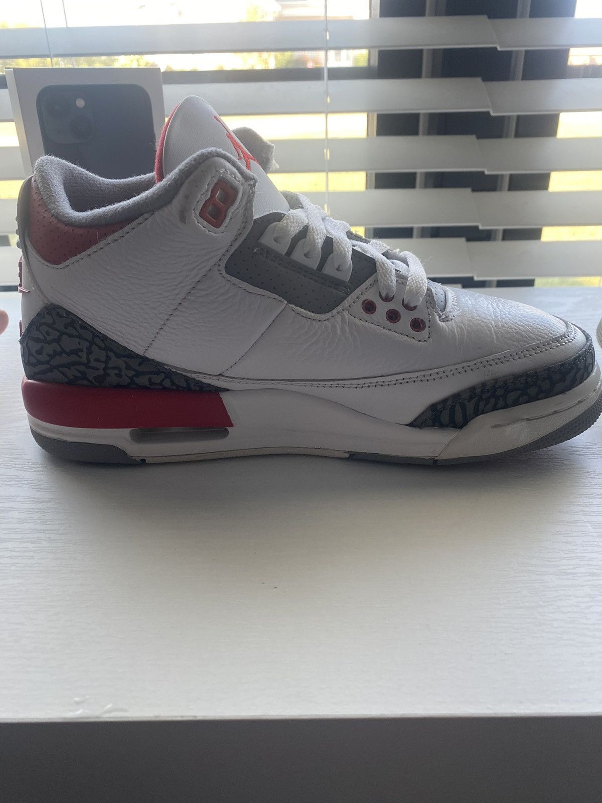 Jordan Brand × Nike (2022) Jordan 3 “Red Fire” Size US 7 / EU 40 - 5 Thumbnail