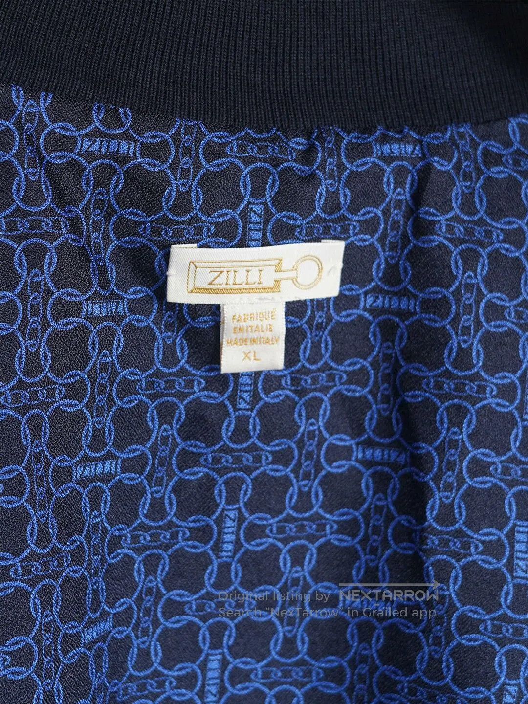 Zilli ZILLI Vintage Corduroy Baseball Jacket. Size US L / EU 52-54 / 3 - 5 Thumbnail