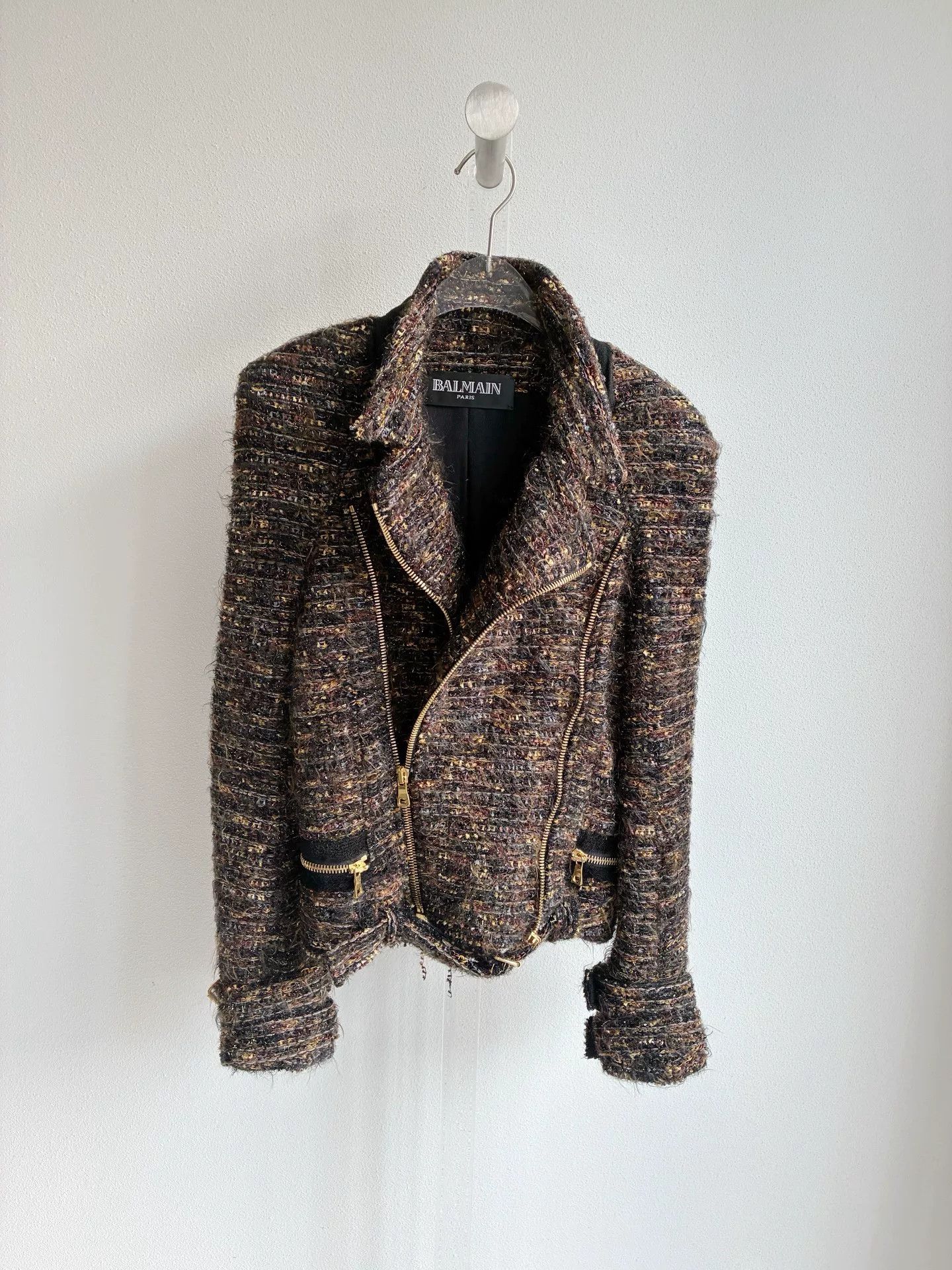 Balmain Balmain Tweed Jacket Size 34 Size XXS / US 00 / IT 34 - 1 Thumbnail