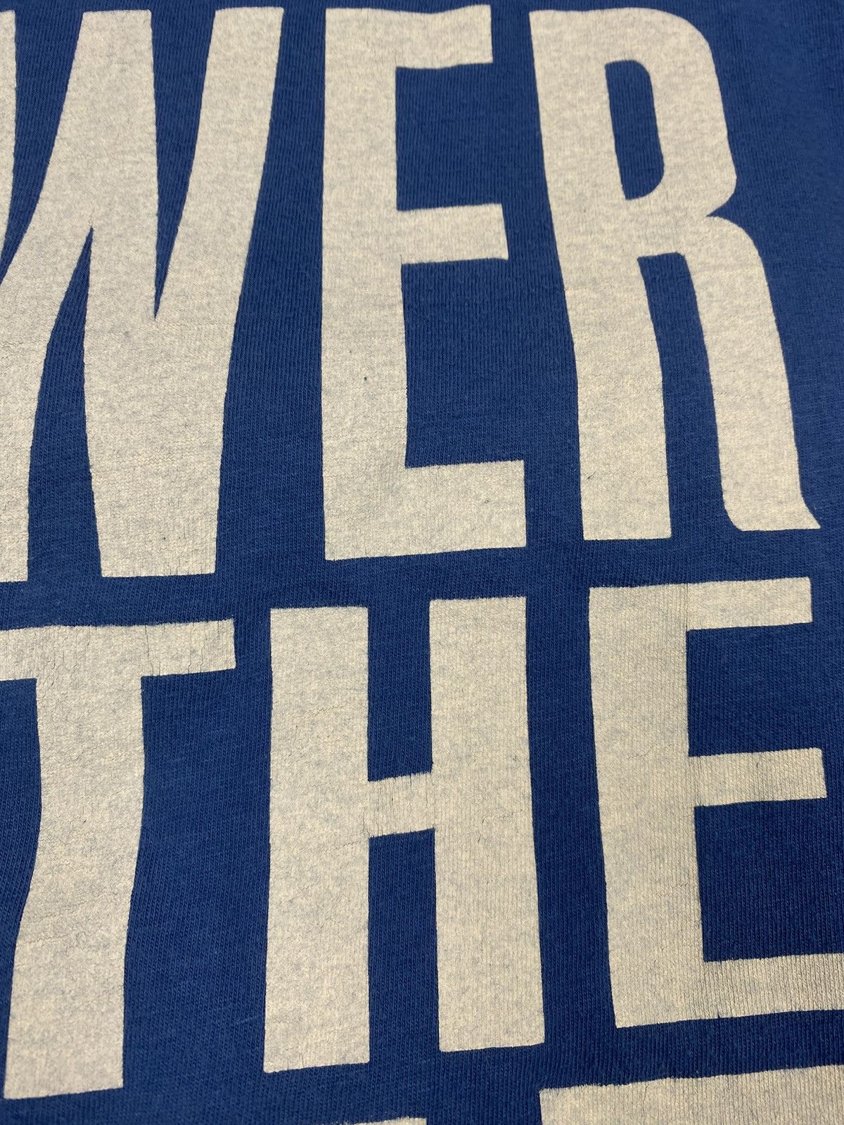 Levi's Vintage Levi’s Power of the Blue Graphic Tee Y2K 90s USA Size US XL / EU 56 / 4 - 11 Thumbnail