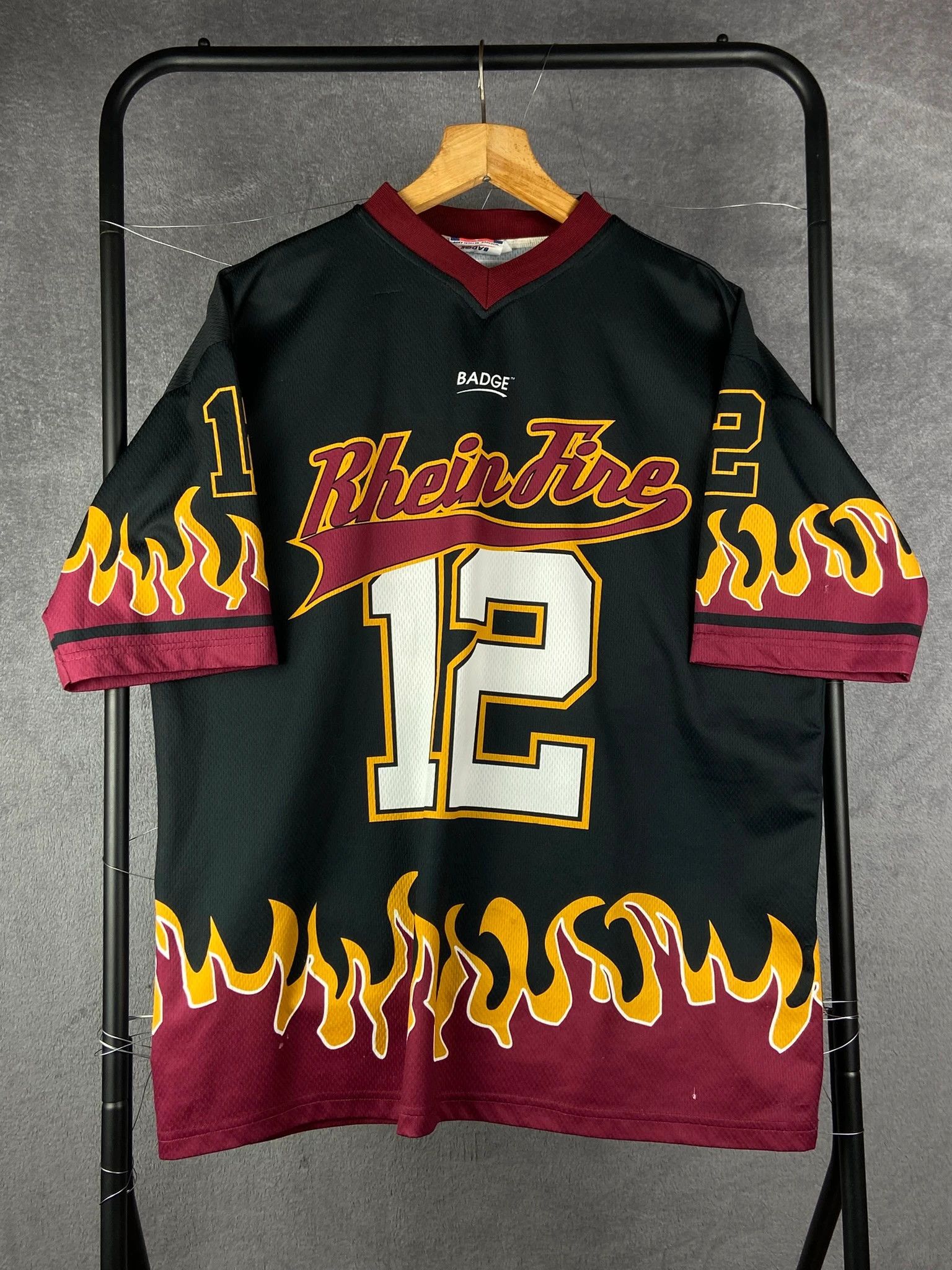 NHL NHL jersey vintage Rhein Fire flames retro Size US L / EU 52-54 / 3 - 5 Thumbnail
