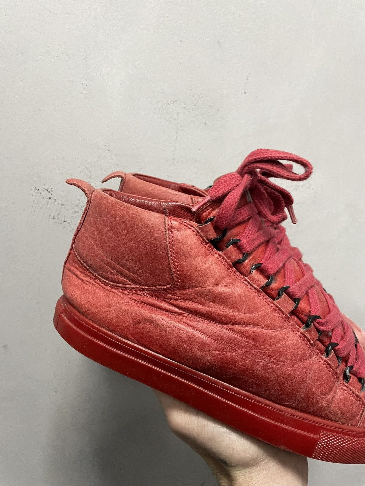 If Six Was Nine Rare leather arena boots Balenciaga style y2k opium hype Size US 7 / EU 40 - 3 Thumbnail