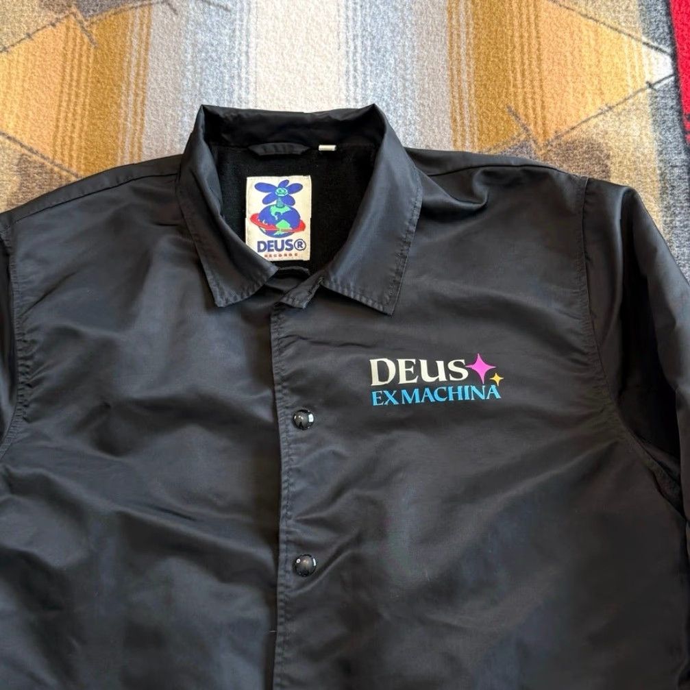 Deus Ex Machina **Men's Deus Ex Machina Authentic Black Jacket Medium** User: Men's Deus Ex Machina Authentic Black Jacket Medium Size US M / EU 48-50 / 2 - 6 Thumbnail