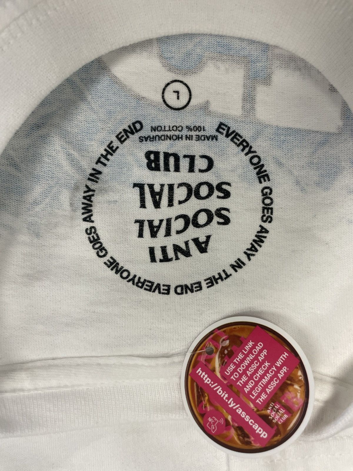 Anti Social Social Club Anti Social Tee Size US L / EU 52-54 / 3 - 4 Thumbnail