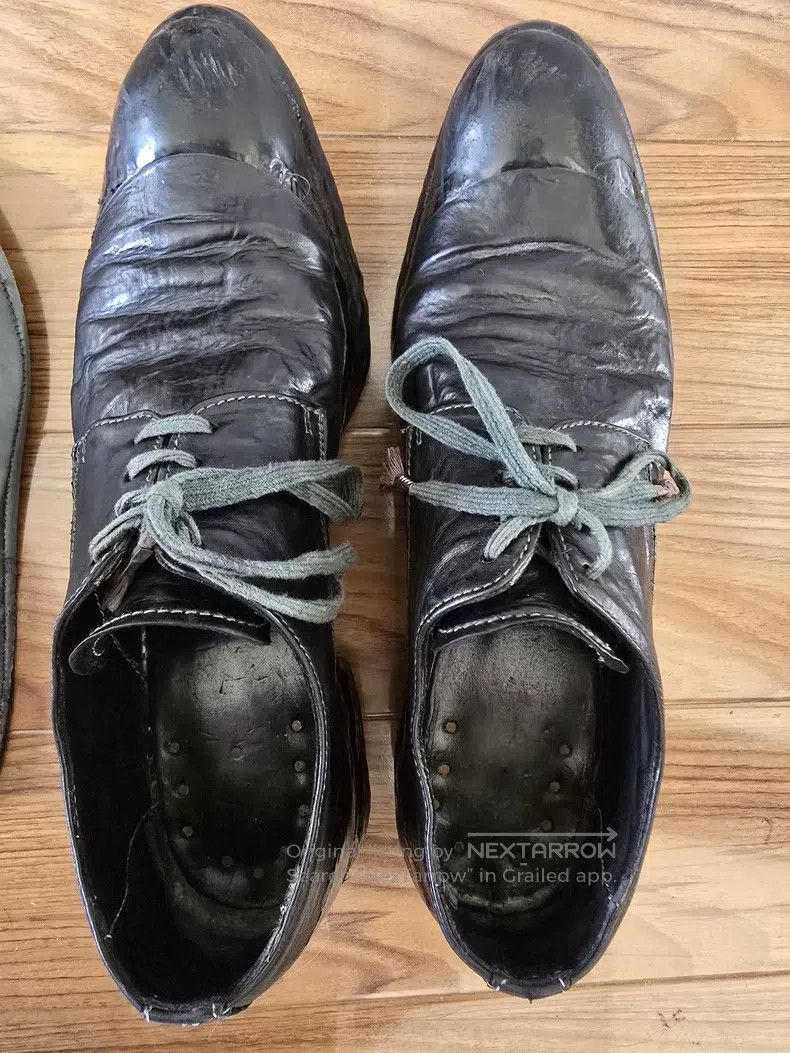 Carol Christian Poell Carol Christian Poell Classic horse skin drip rubber leath Size US 7 / EU 40 - 1 Thumbnail