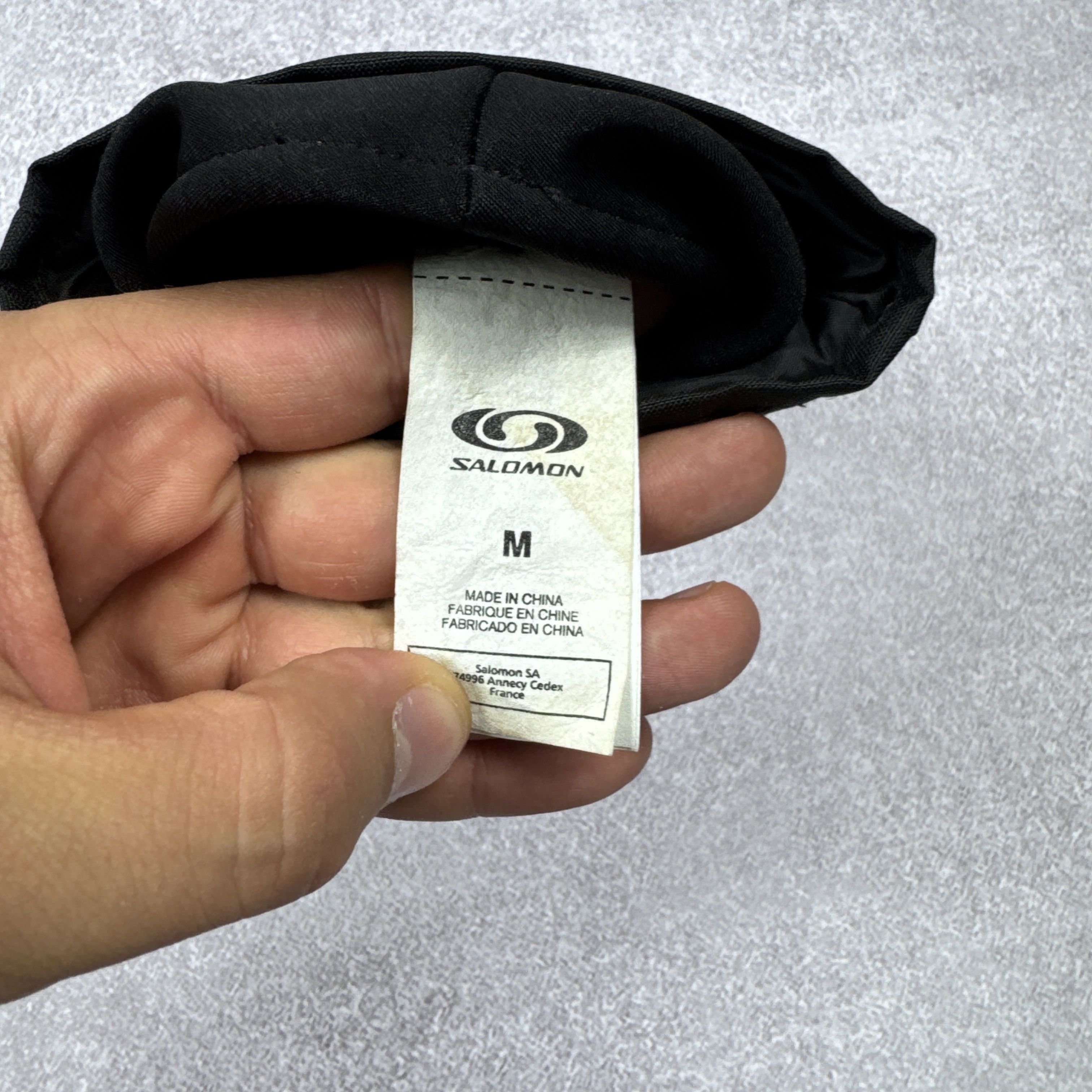 Goretex × Salomon NEW SALOMON GORE-TEX NYLON BLACK GRAY GLOVES SIZE M Size ONE SIZE - 7 Thumbnail