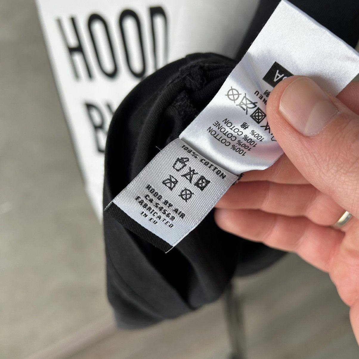 Hood By Air Hood By Air HBA Logo T Shirt Size US L / EU 52-54 / 3 - 12 Thumbnail