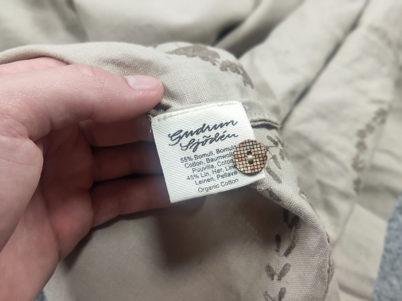 Gudrun Sjoden Gudrun Sjödén Design linen blend sleeveless dress embroidery Size M / US 6-8 / IT 42-44 - 18 Thumbnail