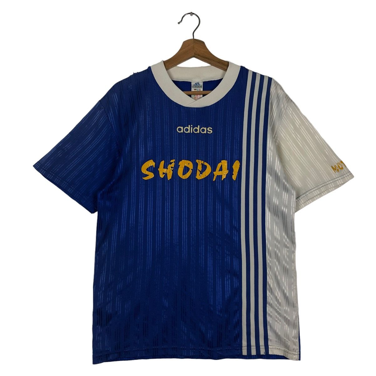 Adidas 🔥Vintage Adidas Made in England Jersey Shodai Team Soccer Size US M / EU 48-50 / 2 - 1 Thumbnail