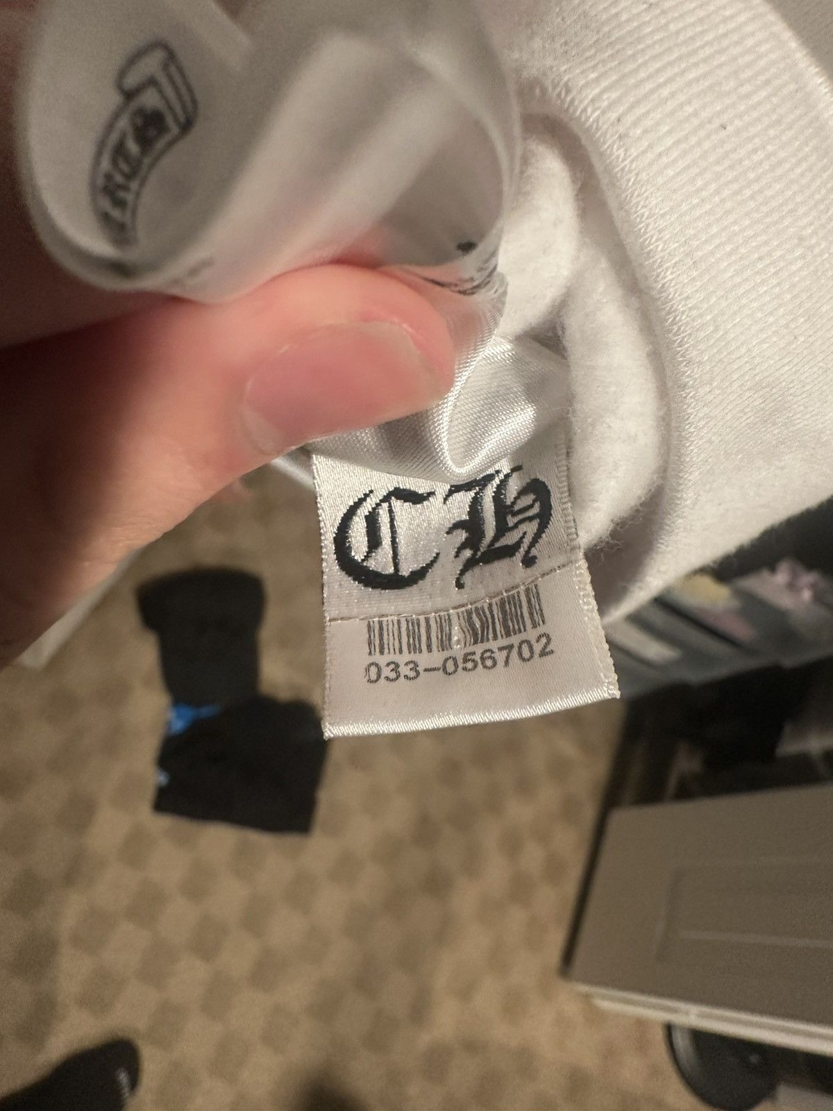 Chrome Hearts Chrome Hearts white crew neck Size US M / EU 48-50 / 2 - 3 Thumbnail