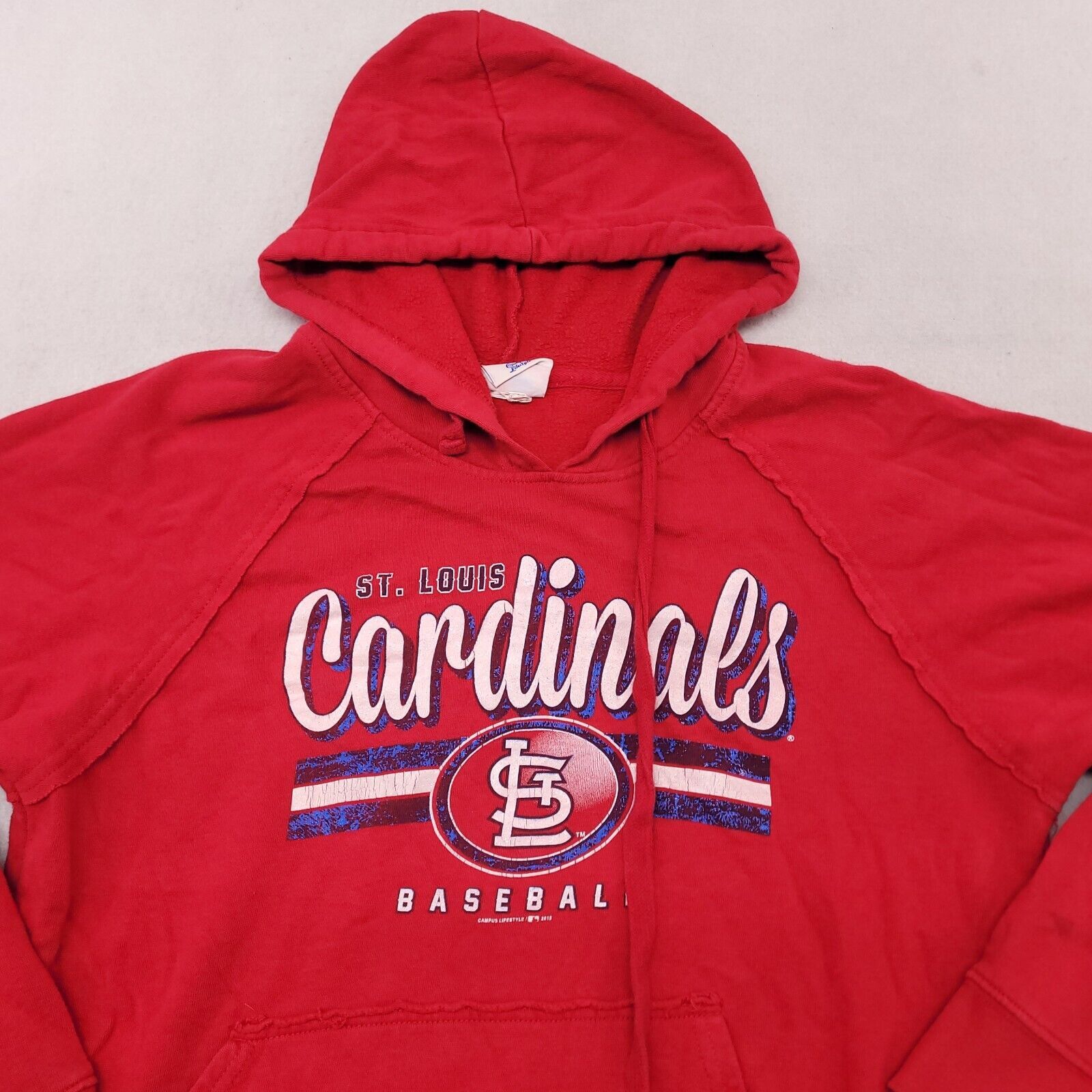 MLB MLB St Lois Cardinals Pullover Hoodie Women Size Large L Red Size L / US 10 / IT 46 - 1 Thumbnail